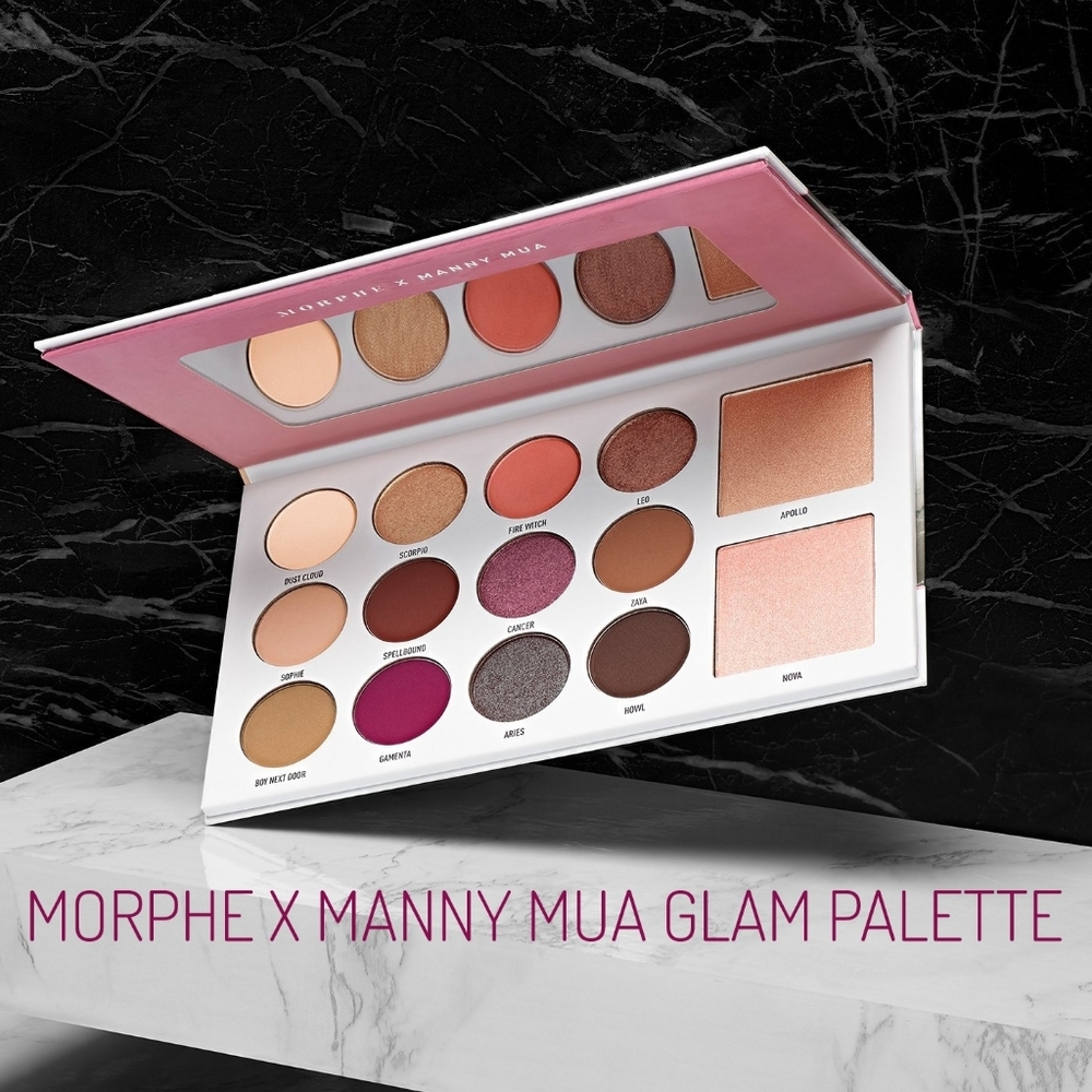 MORPHE X MANNY MUA GLAM PALETTE